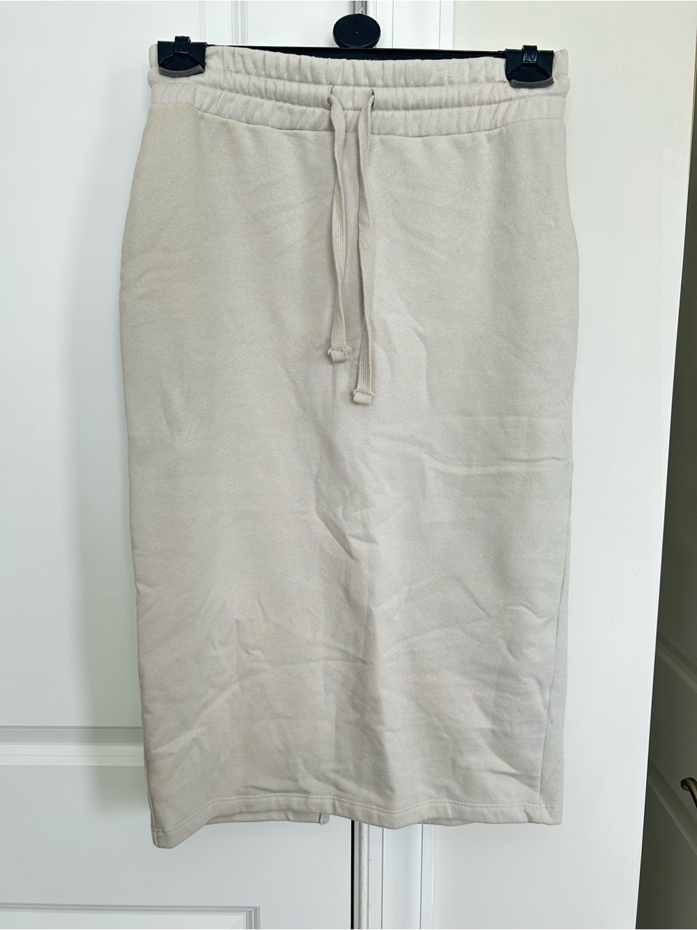 Zara Sweater Skirt in Light Beige